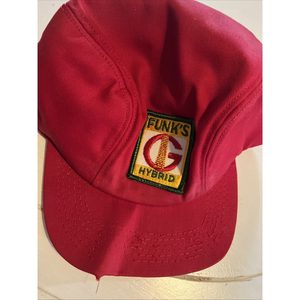 Vtg Funk's Hybrid Hat‎ Ear Flap K Brand Made in the USA  7 1/4 ** Damaged Bill**